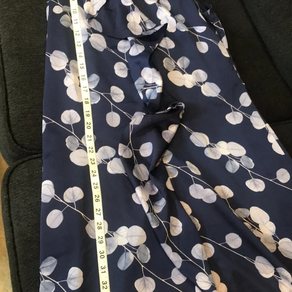 Banana Republic Floral High-Low Ruffle Front Sleeveless Dress-Size 6
